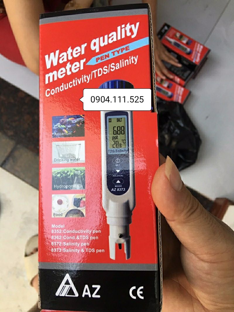 BÚT ĐO ĐỘ MẶN CẦM TAY AZ-8373