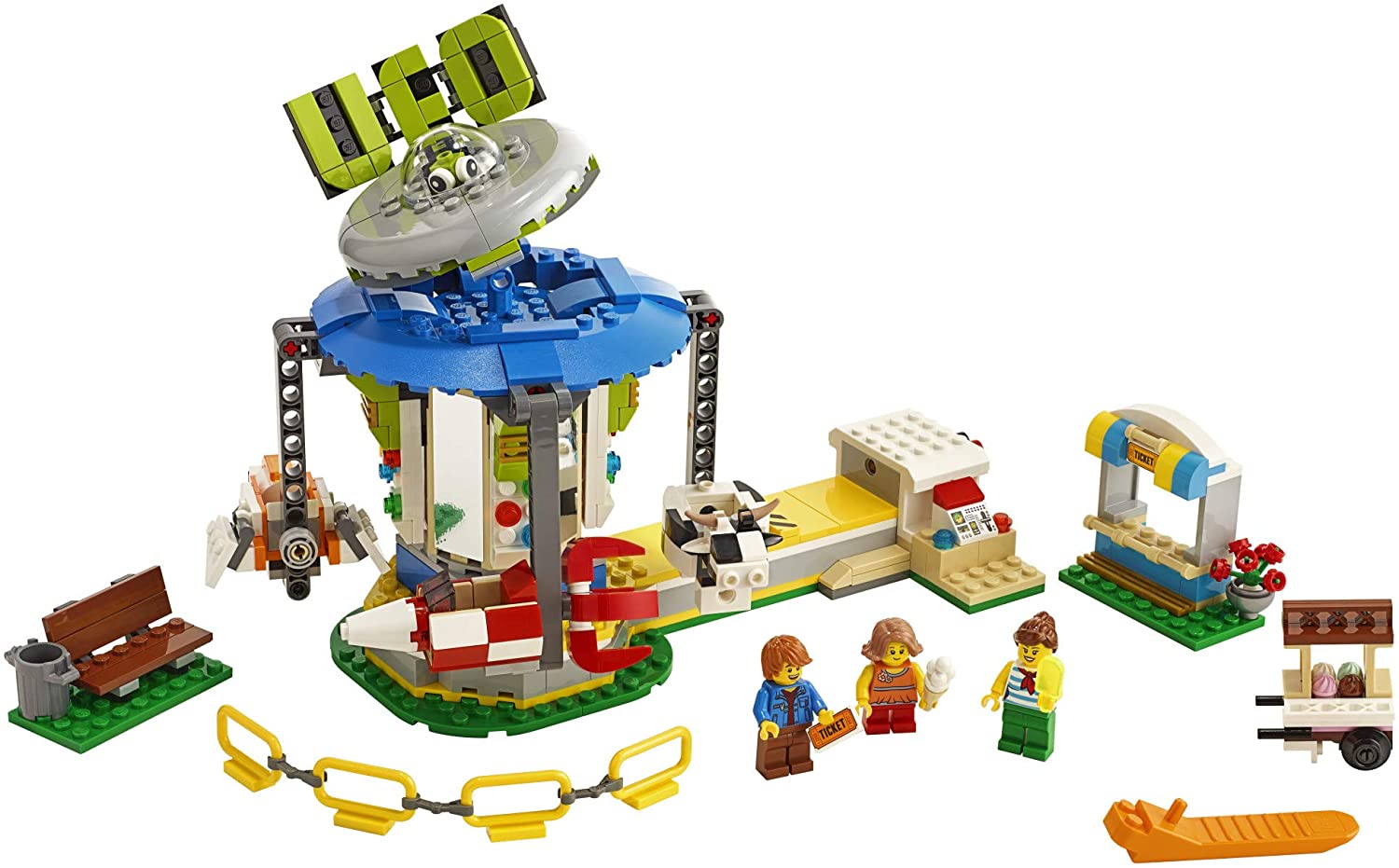 Lắp ráp LEGO CREATOR 31095 Vòng Xoay Vũ Trụ