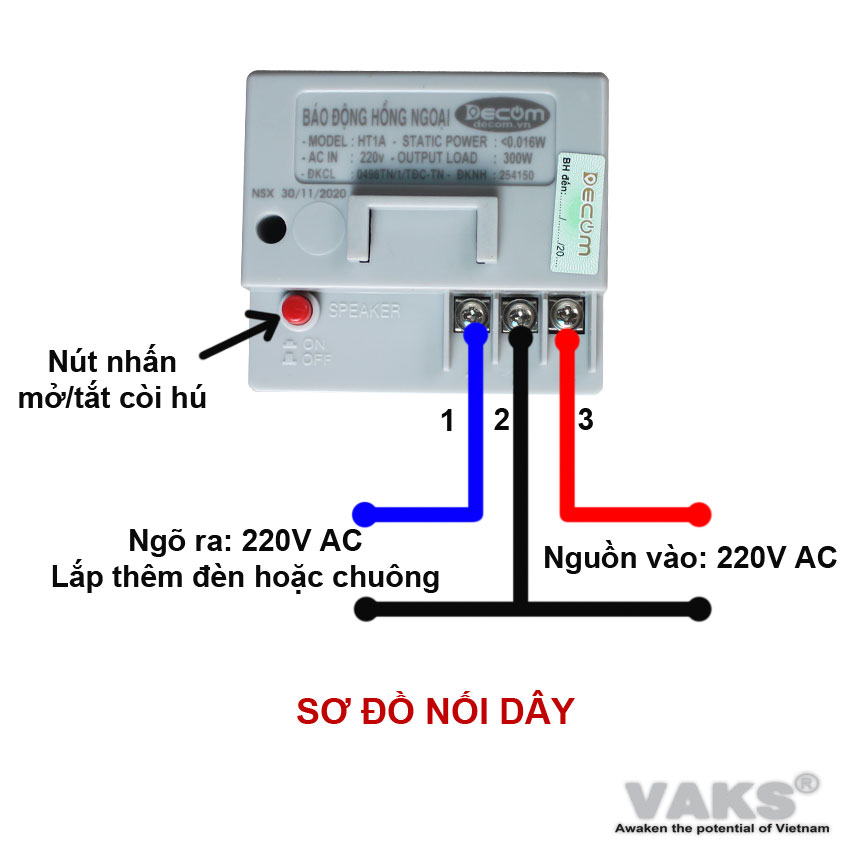 Bộ báo trộm HT1A