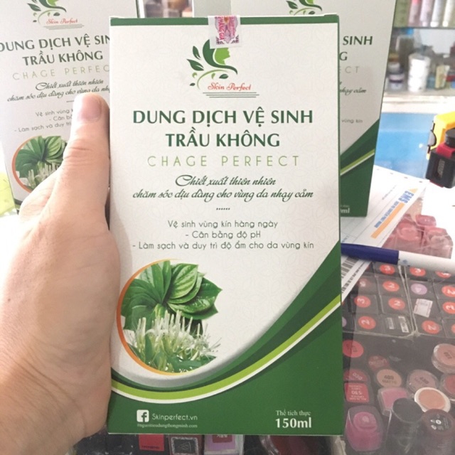 Dung Dịch Vệ Sinh Phụ Nữ Change Perfect Trầu Không