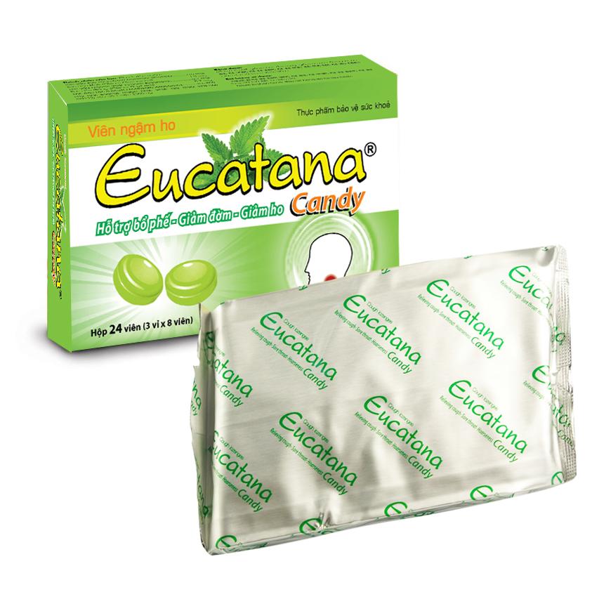 Kẹo ngậm ho Eucatana 24 viên