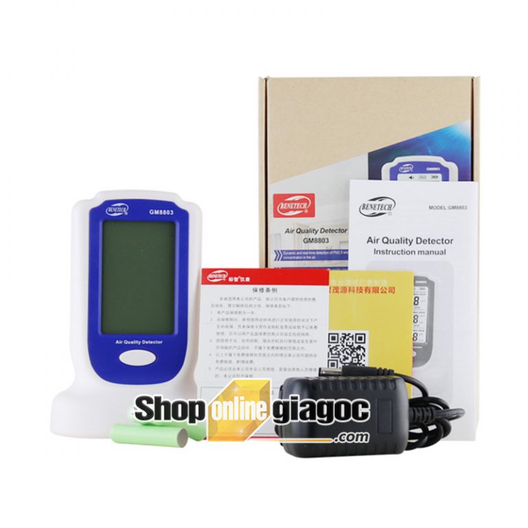 MÁY ĐO CHẤT LƯỢNG KHÔNG KHÍ BENETECH GM8803