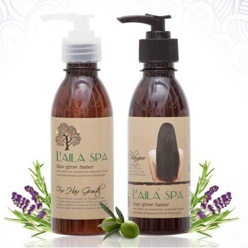 Bộ dầu gội kích thích mọc tóc Laila Spa