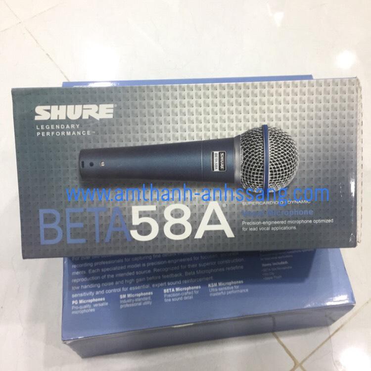 Micro karaoke Shure Beta 58A