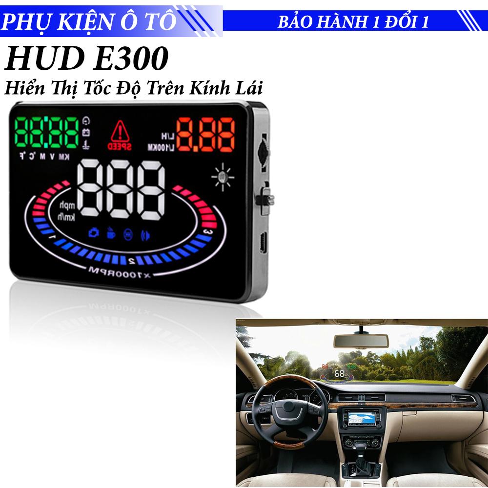 Thiết bị hiển thị tốc độ lên kính lái Novelty HUD E300