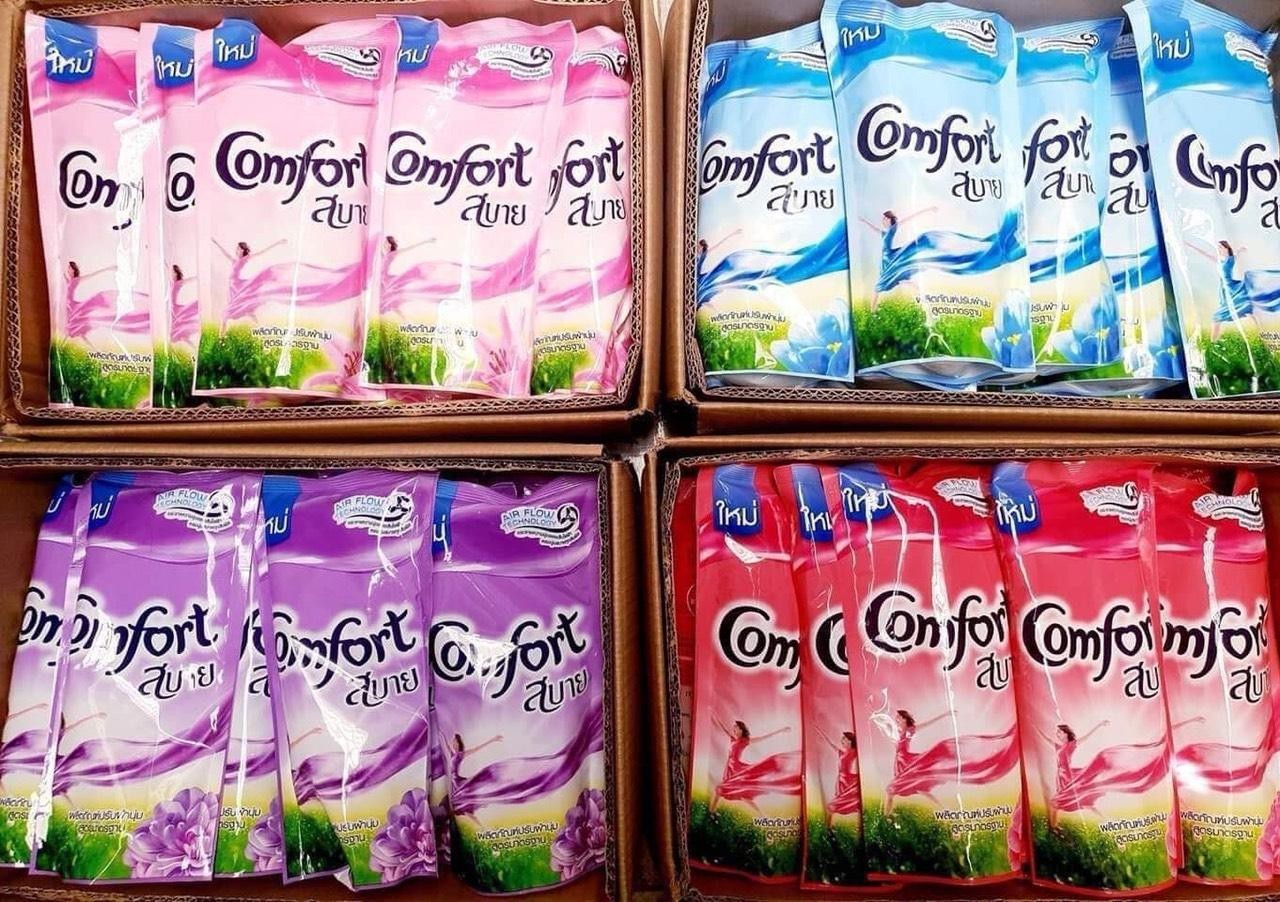 Nước Xả Vải Comfort 580ml combo 5 túi