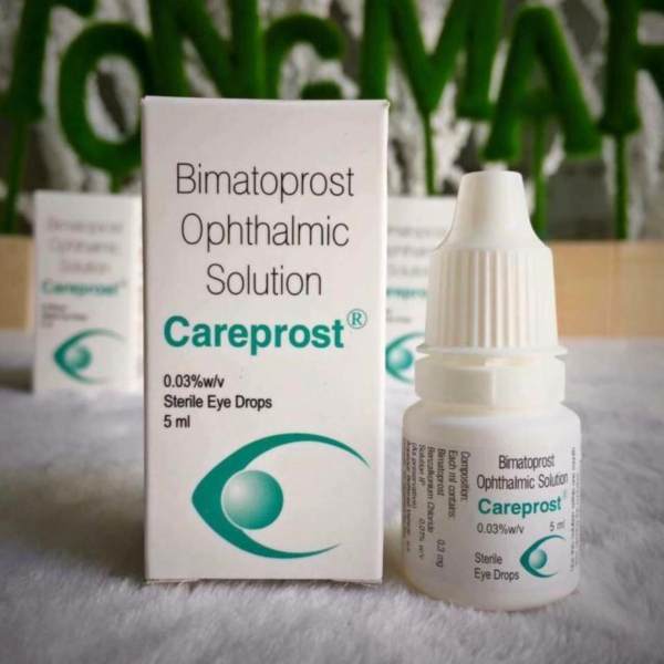 Dưỡng Và Hỗ Trợ Mọc Mi Cong, Mày Dài Và Dày Careprost Eyelashes Ấn Độ