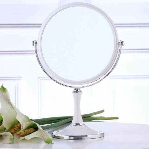Gương Trang Điểm Để Bàn 2 Mặt Xoay 360