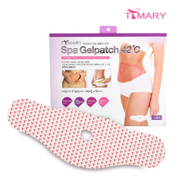 Hộp Miếng dán tan mỡ bụng Spa Gelpatch 42 độ C Hàn Quốc (5 Miếng)