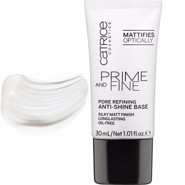 Kem Lót Kềm Dầu, Se Khít Lỗ Chân Lông Catrice Prime And Fine Pore Refining Anti-Shine Base 30ml