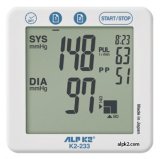 Máy đo huyết áp cổ tay ALPK2 K2-233