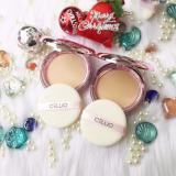Phấn Phủ Siêu Mịn Cho Da Dầu Cellio Shining Ex Twoway Cake 12g