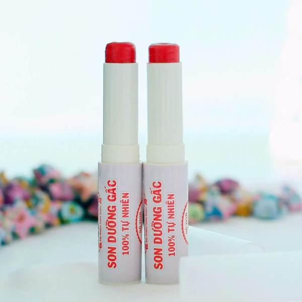 Sáp Dưỡng Gấc Không Chì ( Màu Đỏ)