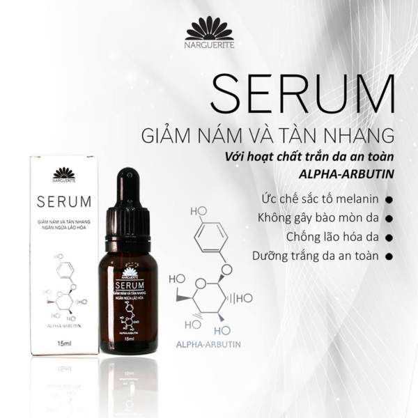 Serum giảm nám và tàn nhang Narguerite (15ml)