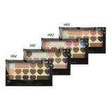 Set Phấn Mắt Trái Tim Odbo Eyeshadow & Highlight Palette
