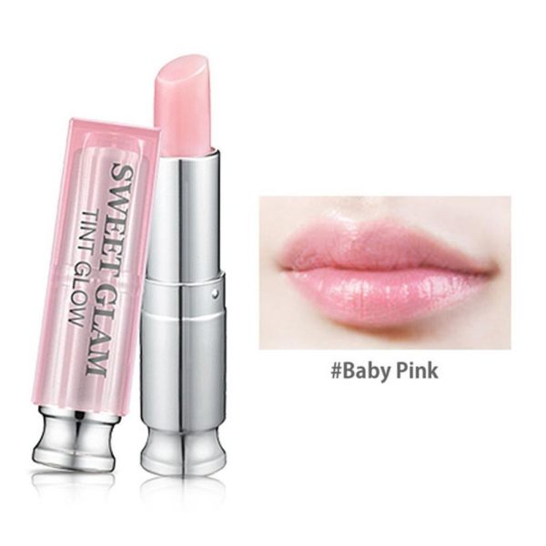 Son dưỡng môi có màu Secret Key Sweet Glam Tint Glow 3.5g #Baby Pink (Hồng nhạt)