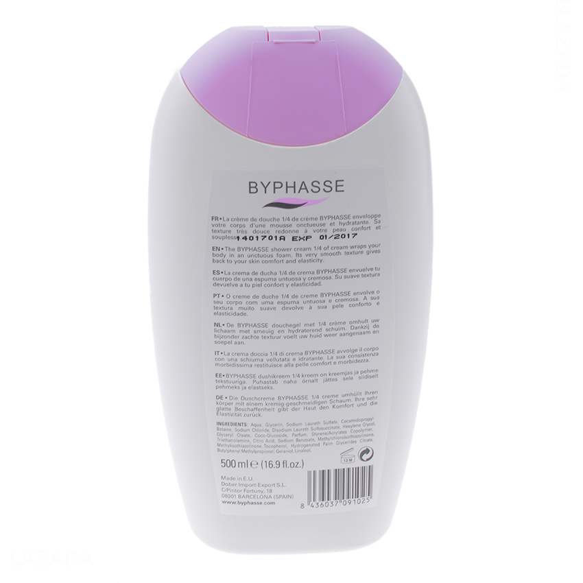 Sữa Tắm Dưỡng Mịn Da Byphasse Unctuous Shower Cream