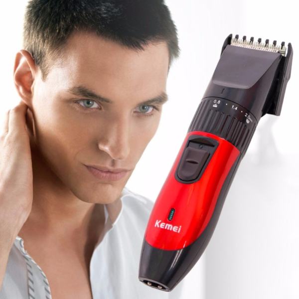 Tông Đơ Cắt Tóc Chuyên Nghiệp Kemei Km-730 (Đỏ)