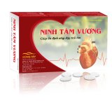 Ninh Tâm Vương - hỗ trợ điều trị chứng nhịp tim nhanh, hộp 30 viên