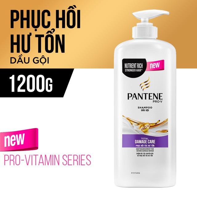 Dầu Gội Pantene Phục Hồi Hư Tổn 1200ml