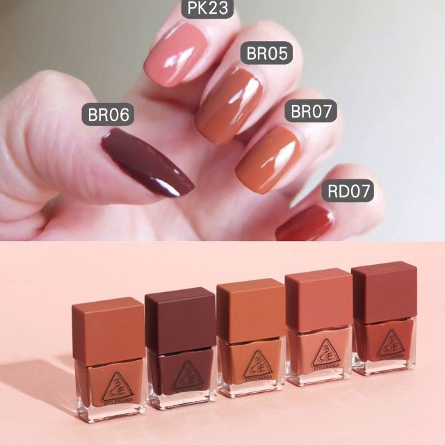 Sơn Móng Tay 3CE Stylenanda Long Lasting Nail Lacquer