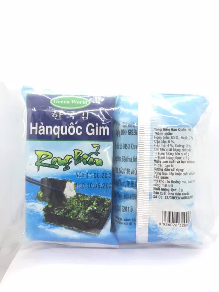 Rong biển Green World Hàn Quốc Gim