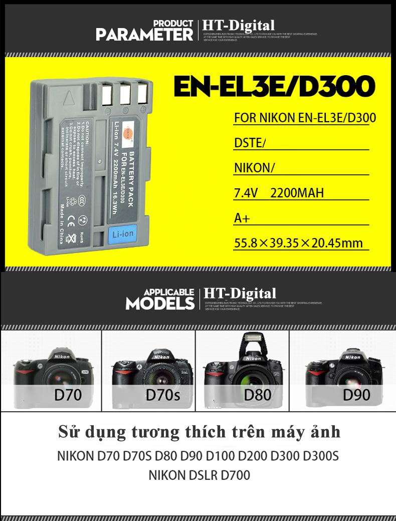 Pin Nikon EN-EL3e