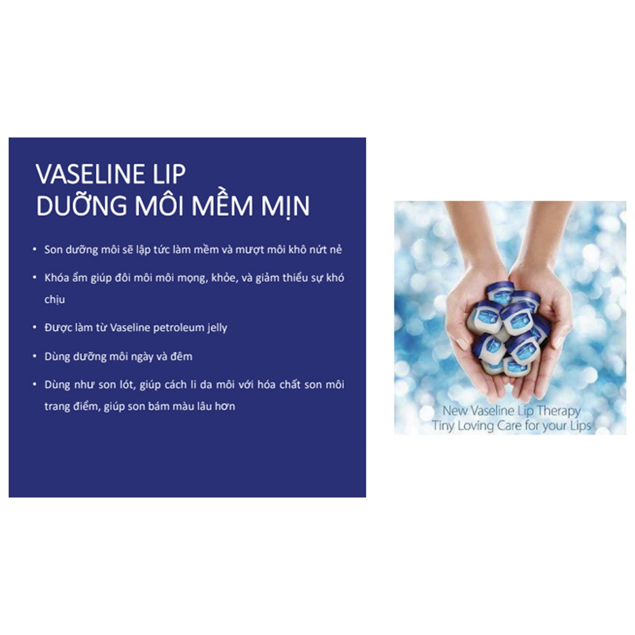 Son Dưỡng Vaseline Lip Therapy Original 7g