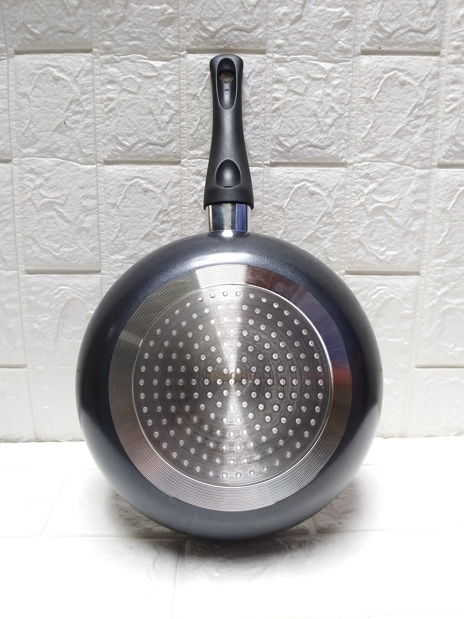 Chảo vân đá sâu lòng DOCHI Nhật Bản đáy từ 22cm
