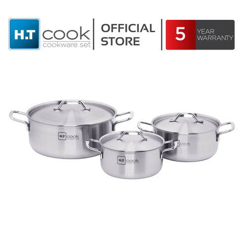 BỘ 3 NỒI FIVESTAR HT COOK HT-06DN