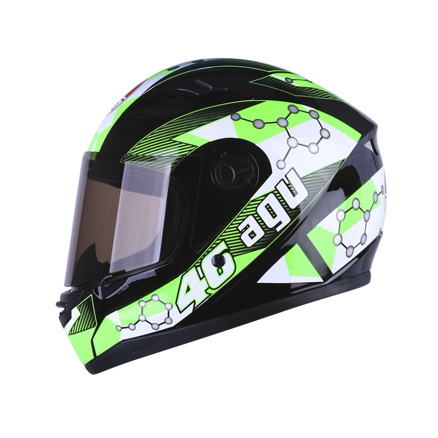 Nón Fullface AGU Tem Phân Tử 16