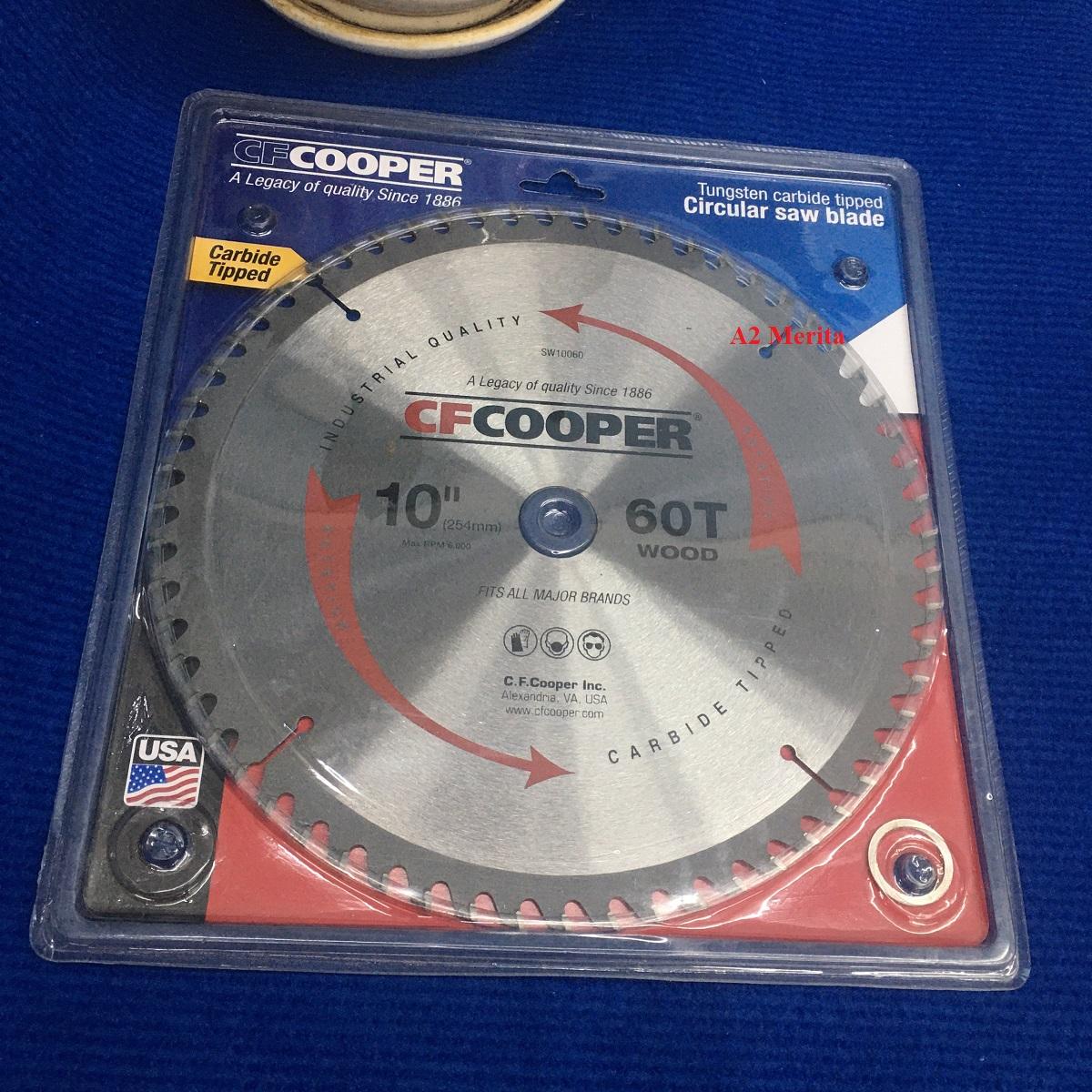 Lưỡi cưa gỗ 255mm x 60T CFCooper SW10060