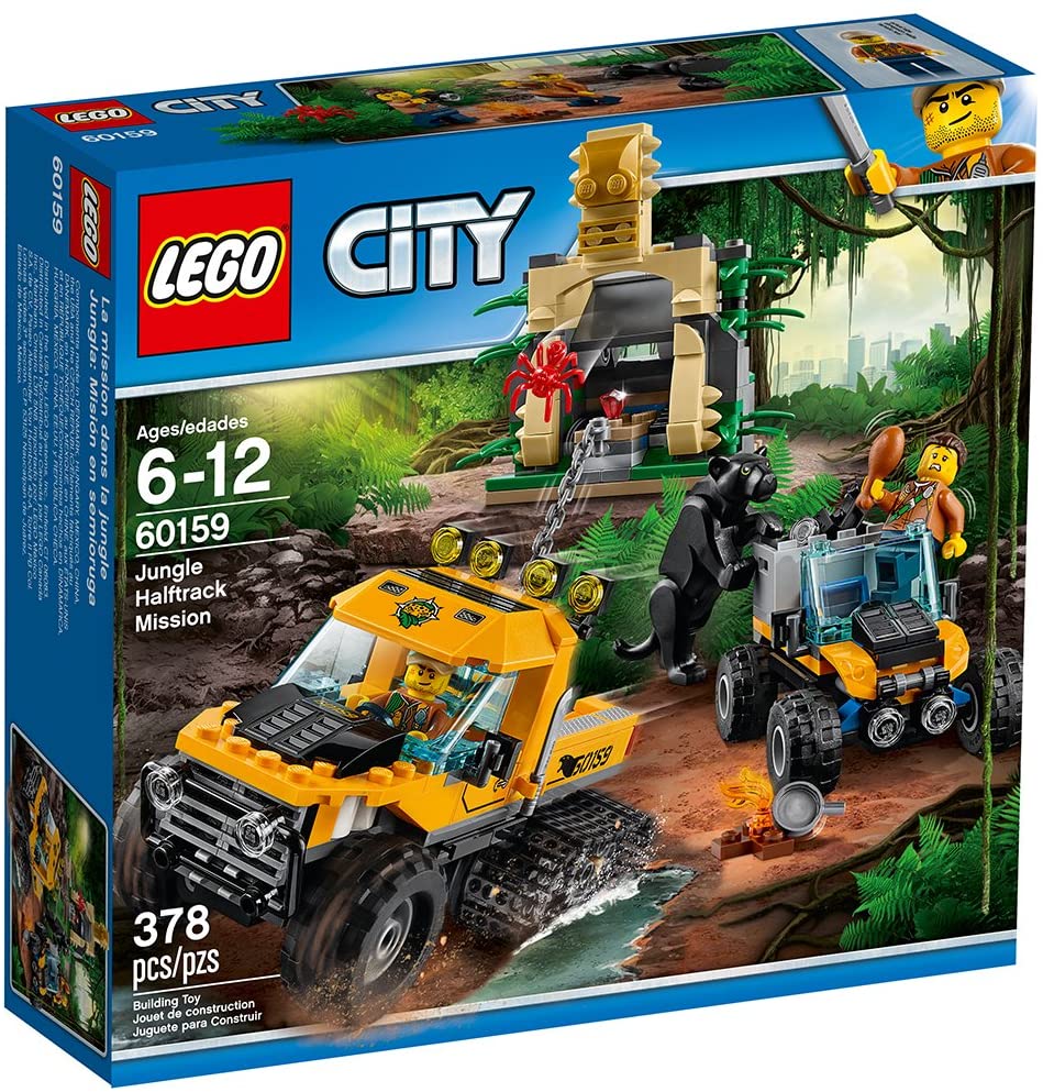 Mô Hình LEGO City 60159 - Biệt Đội Thám Hiểm Rừng