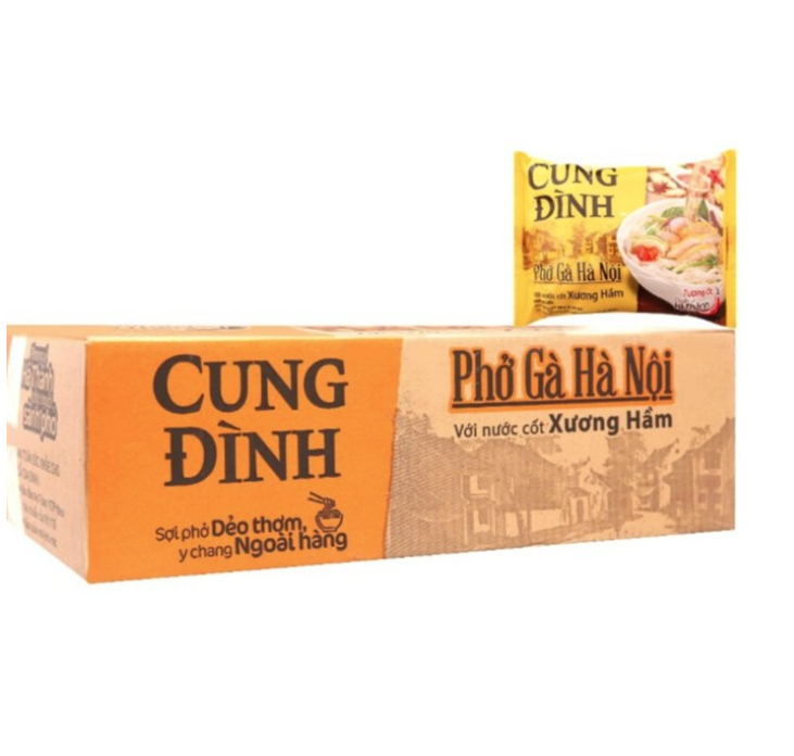 Phở Gà Cung Đình 68G thùng 30 gói