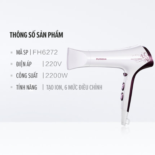 Máy Sấy Tóc Flyco FH6272