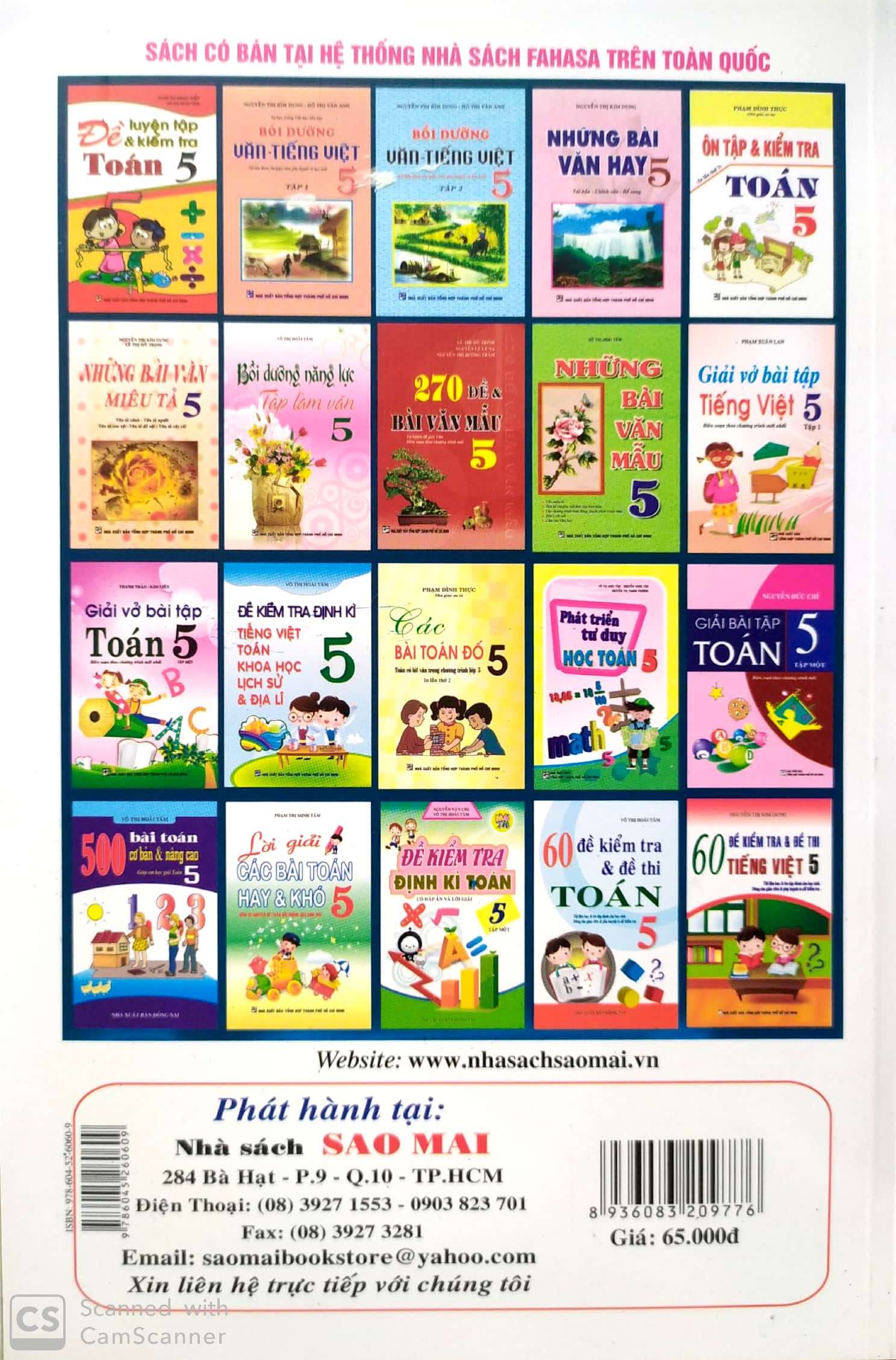199 Dàn Bài Và Bài Văn Hay (Lớp 1, 2, 3, 4, 5)