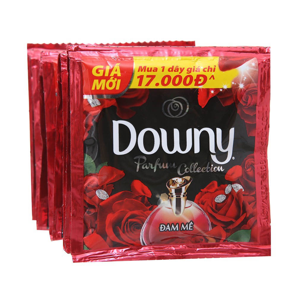 Nước xả Downy Đam mê 22ml combo 6 dây