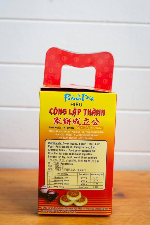 Bánh Pía Công Lập Thành thập cẩm 350g