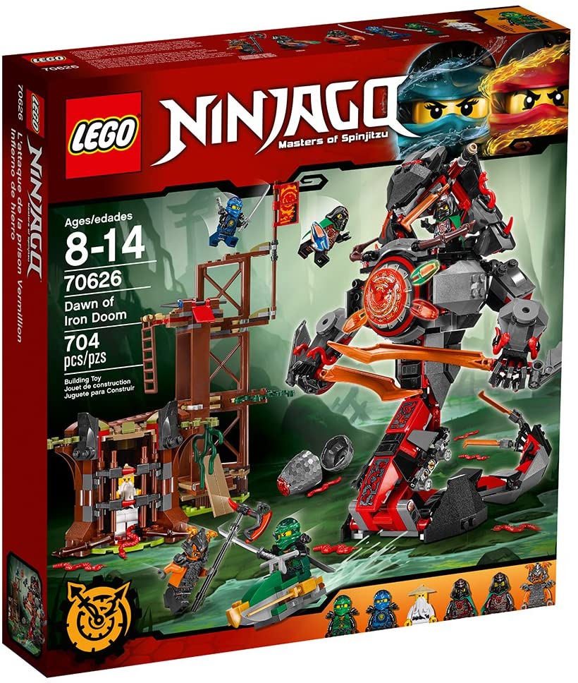 Mô hình LEGO NINJAGO 70626 - Sự Khởi Đầu Của Đế Chế Sắt