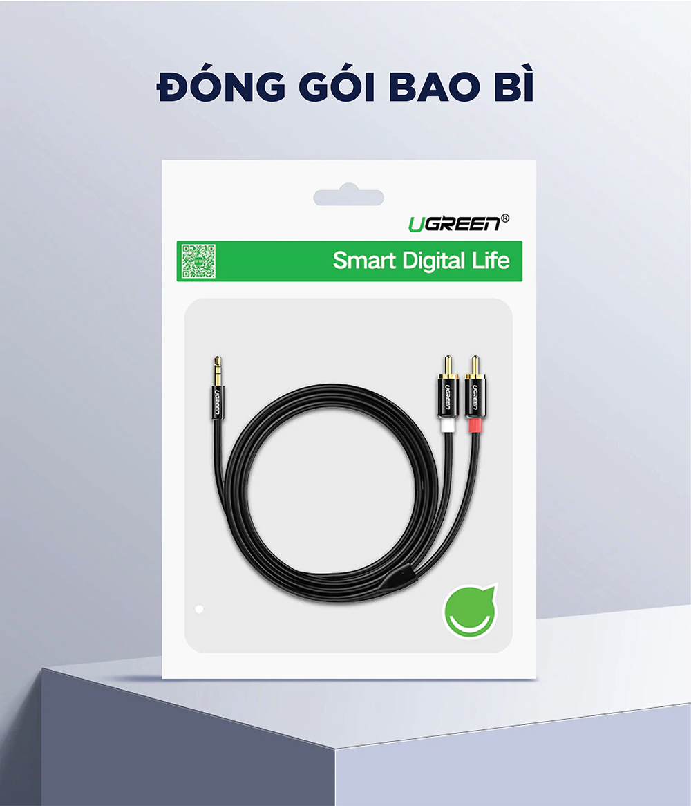 Cáp Audio 3.5mm Ugreen UG-10590