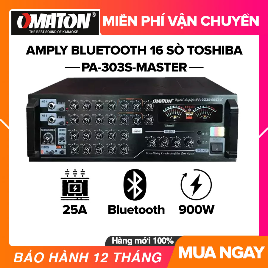 Amply Bluetooth OMATON PA-303S