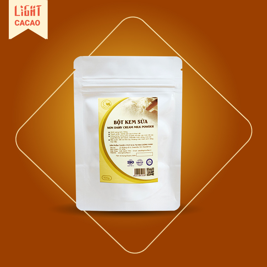 Bột kem sữa pha cà phê GreenD Food 100G