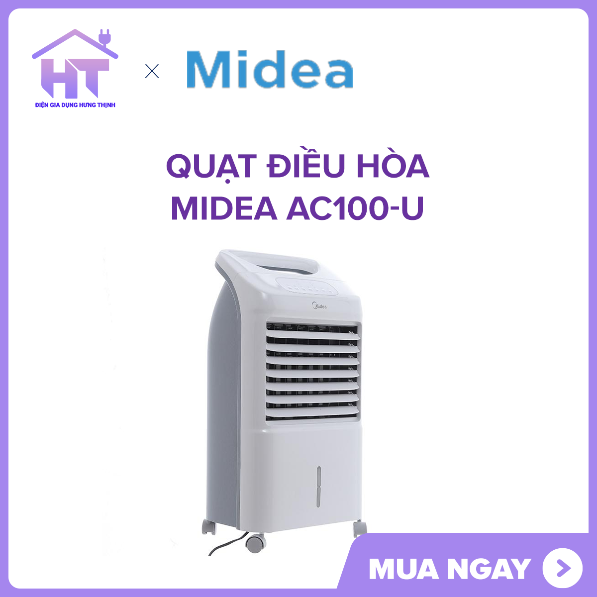 Quạt điều hòa Midea AC100-U