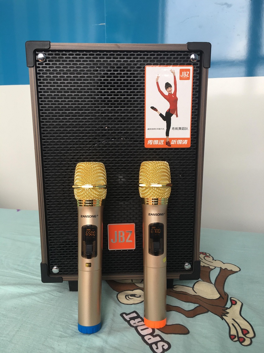 Bộ 2 micro karaoke không dây Zansong S28