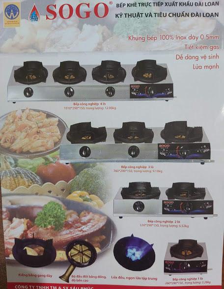Bếp khè gas SOGO GT-208S4