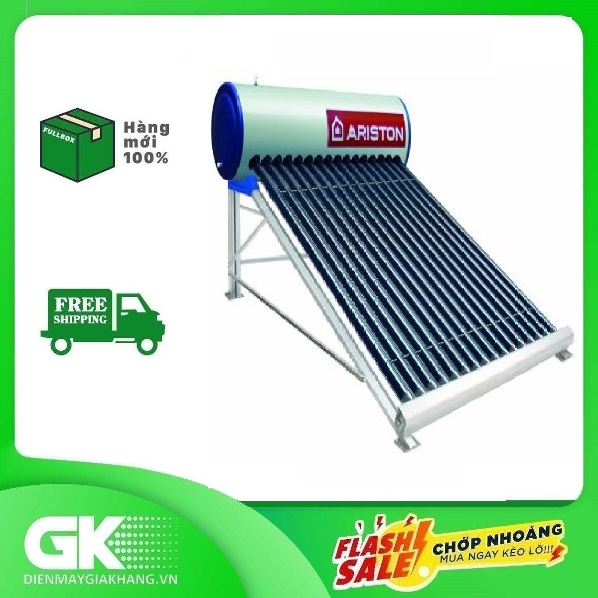 Máy Nước Nóng NLMT Ariston ECO 1614 25 T N SS (116L)