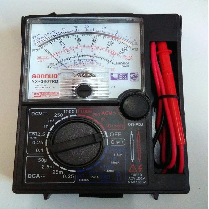 ĐỒNG HỒ ĐO VẠN NĂNG SANNUO YX360TRD