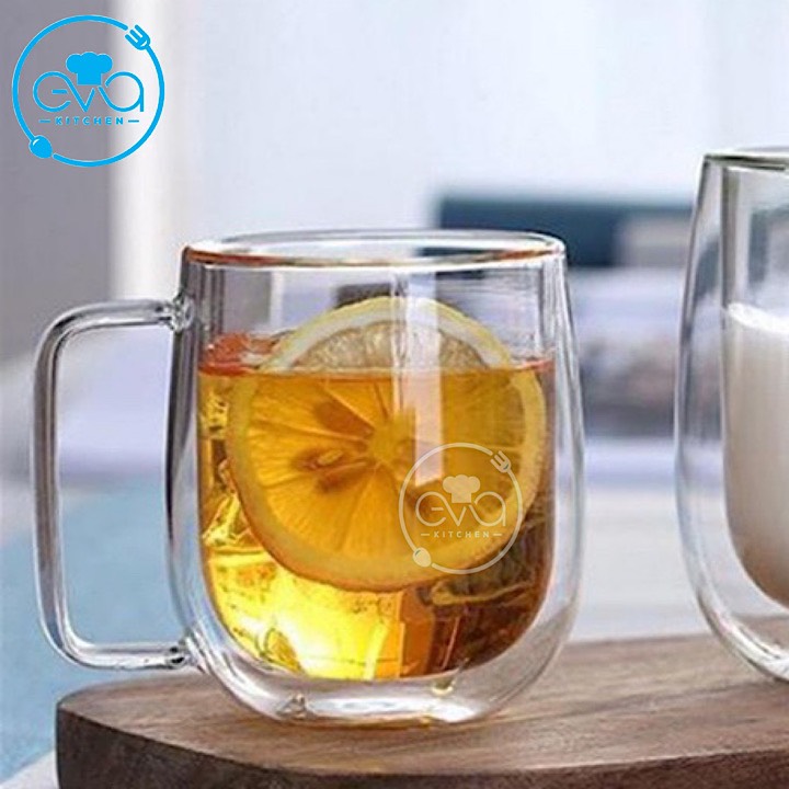 LY THỦY TINH QUAI CẦM GLASS MUG M2851 250ML