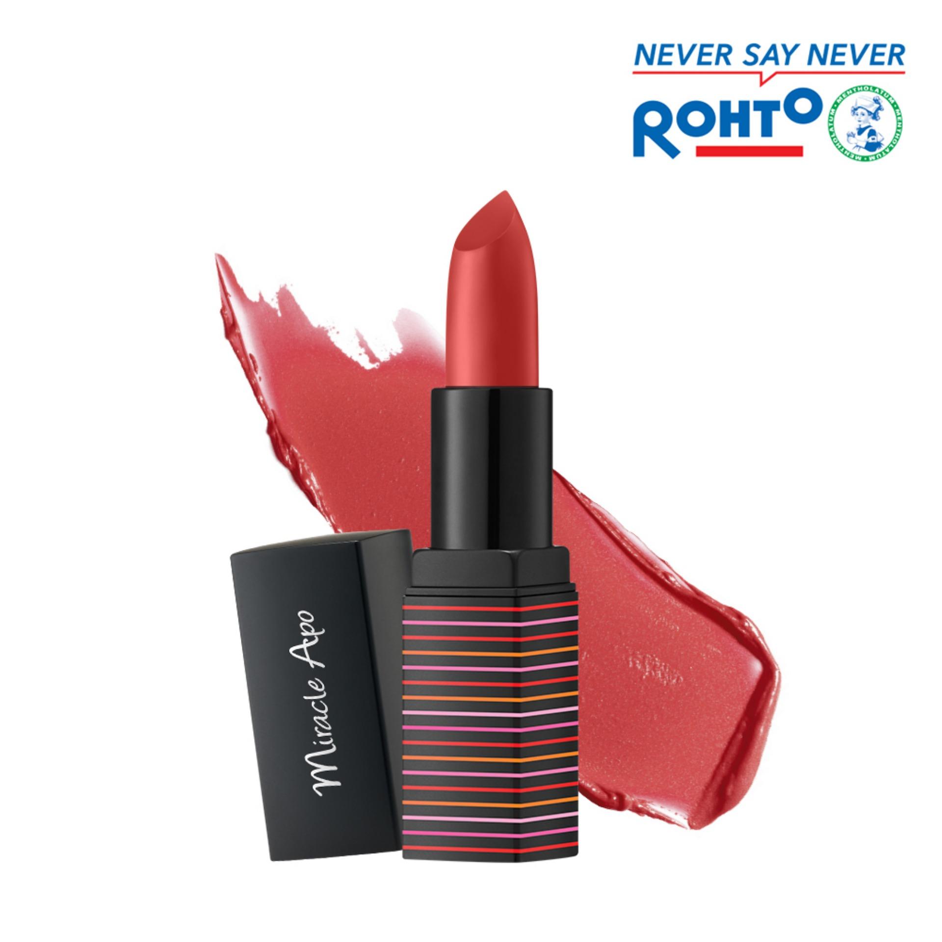 Son lì Miracle Apo Lipstick Matte màu nâu đất