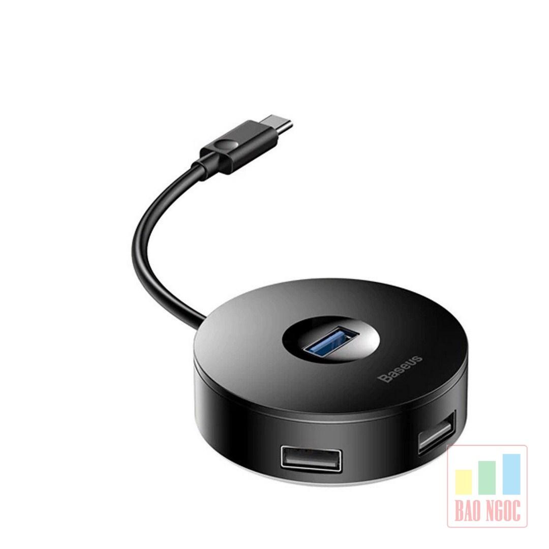 BỘ HUB CHUYỂN ĐỔI TYPE C SANG 4 CỔNG USB 3.0 BASEUS CAHUB-G01
